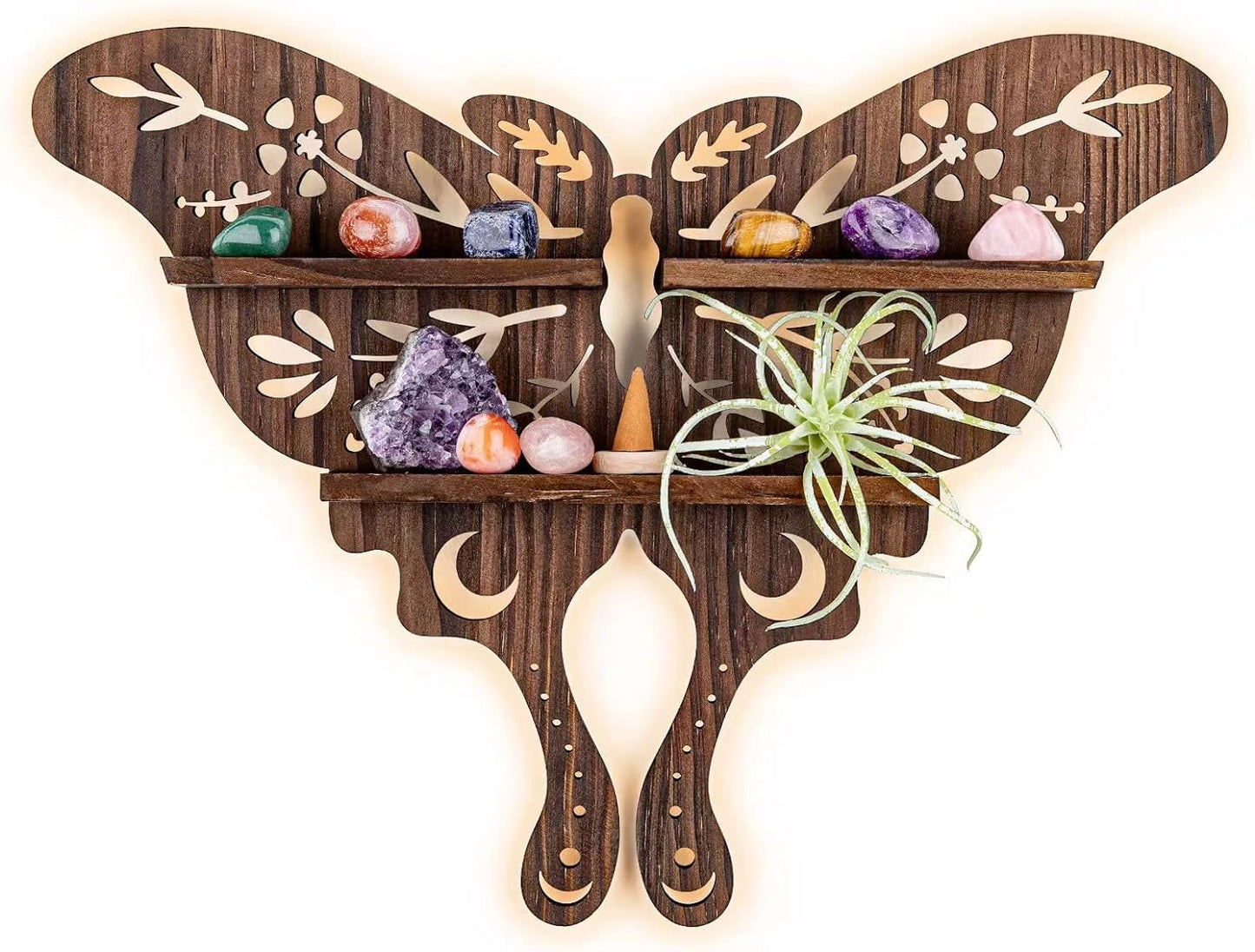 Floating Shelves - Luna Moth