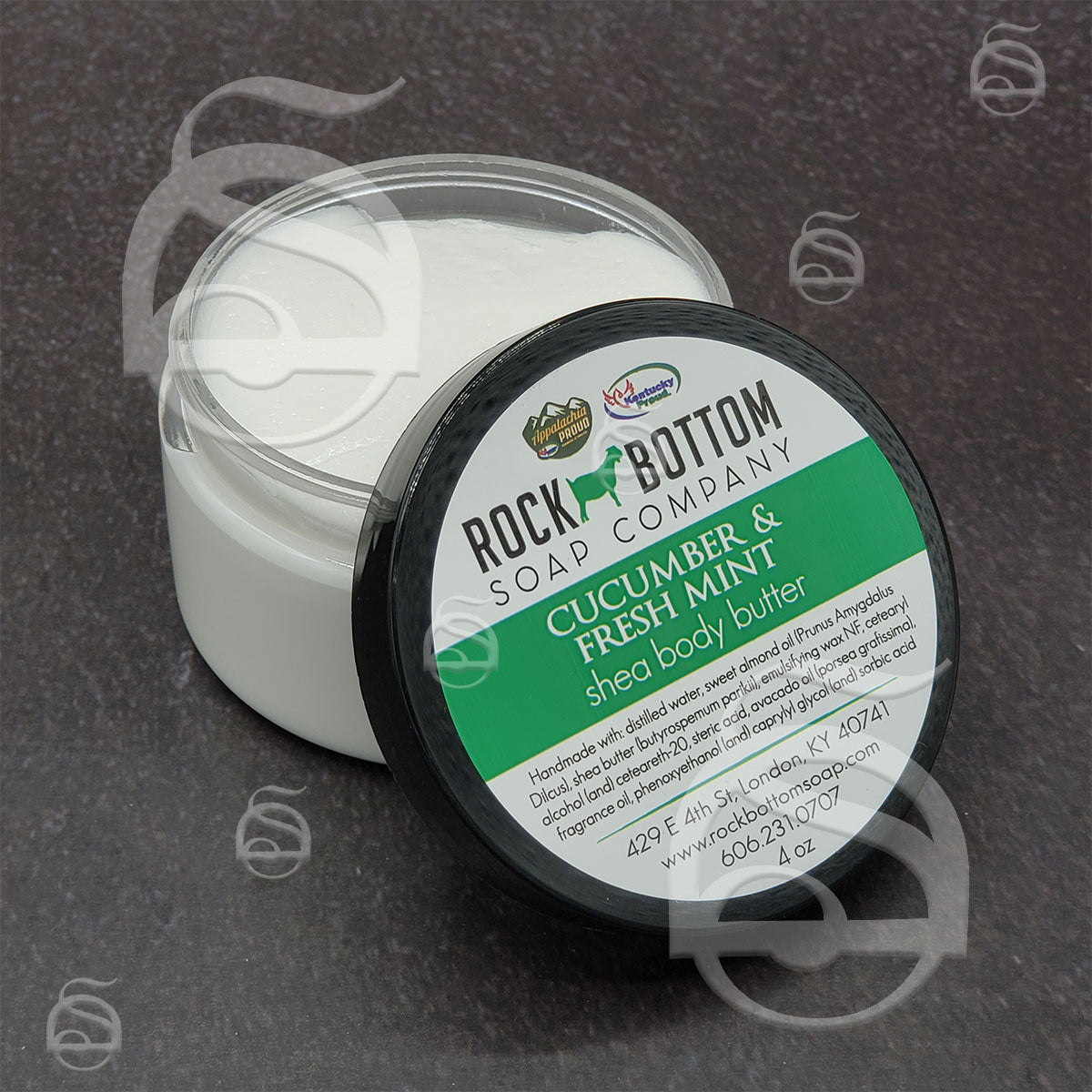 Shea Body Butter - Cucumber & Fresh Mint