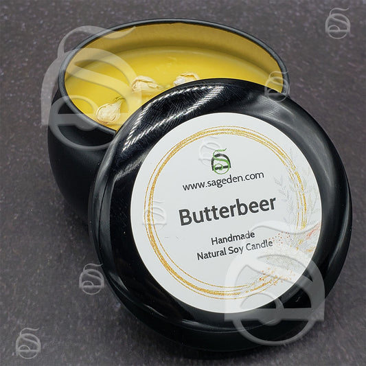 Butterbeer Candle (Sage Den Product)