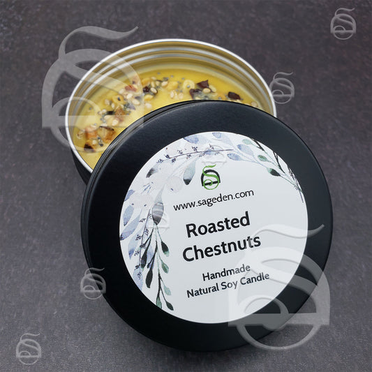 Roasted Chestnuts Candle (Sage Den Product)