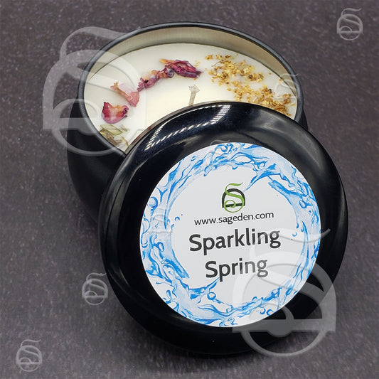 Sparkling Spring Candle (Sage Den Product)