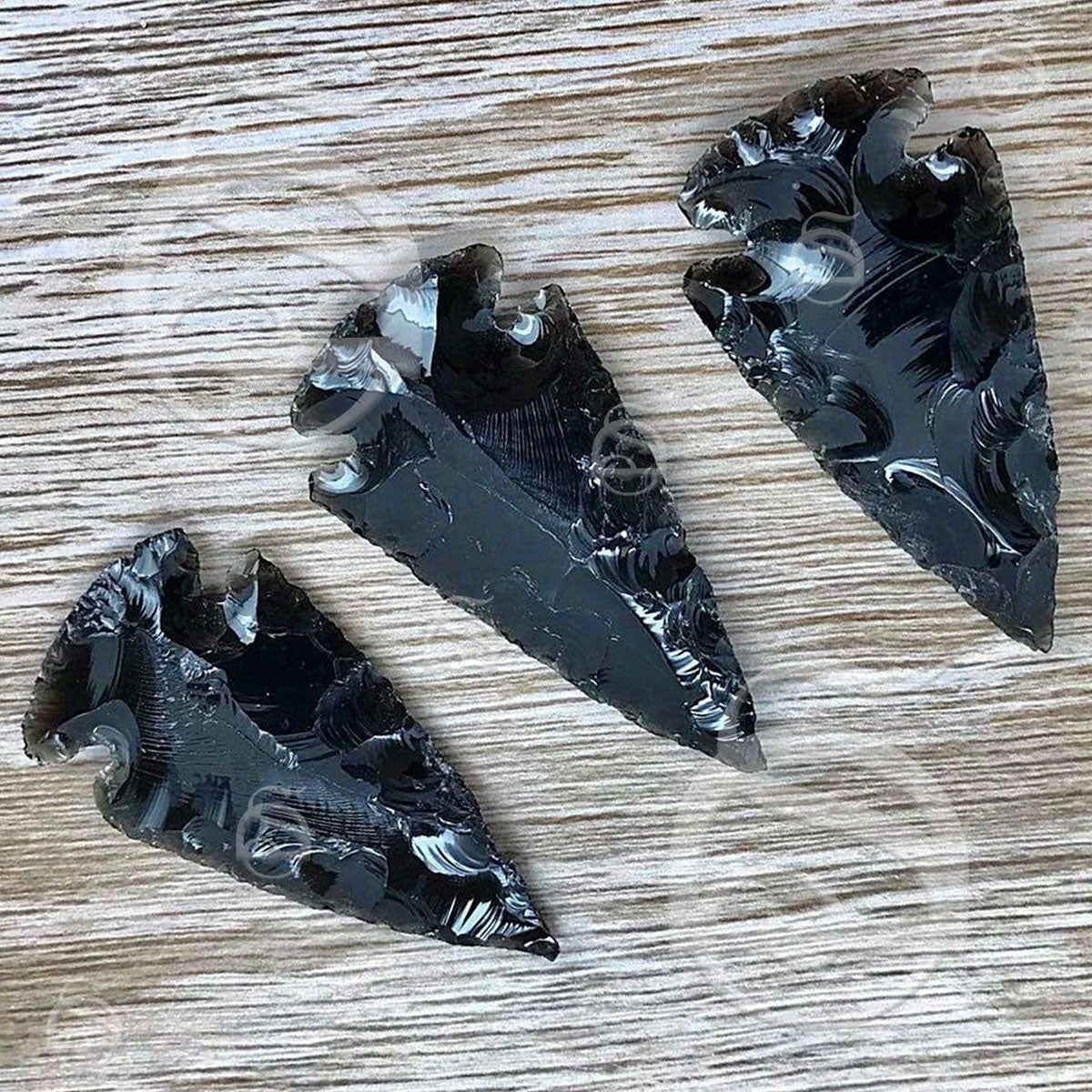 Black Obsidian Arrowhead