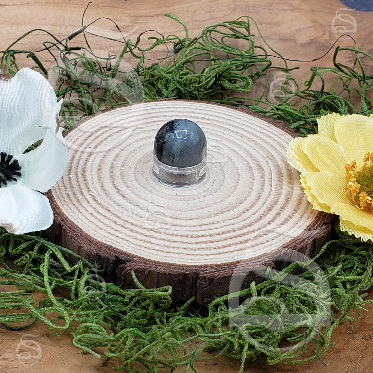 Stone Mini Sphere - Labradorite