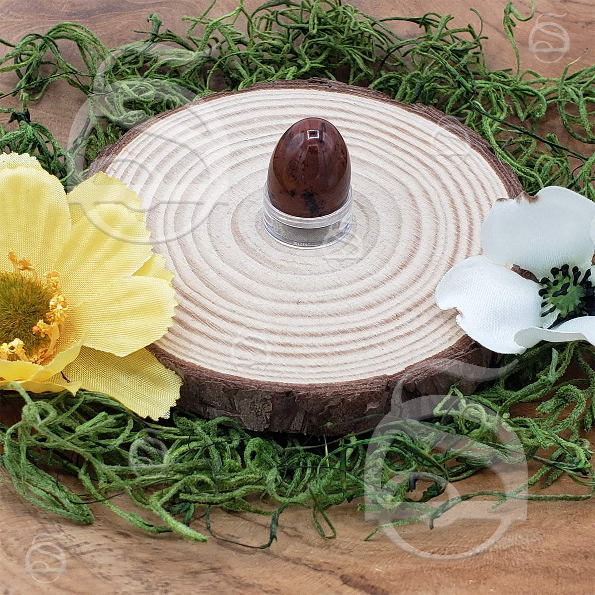 Stone Mini Egg - Mahogany Obsidian