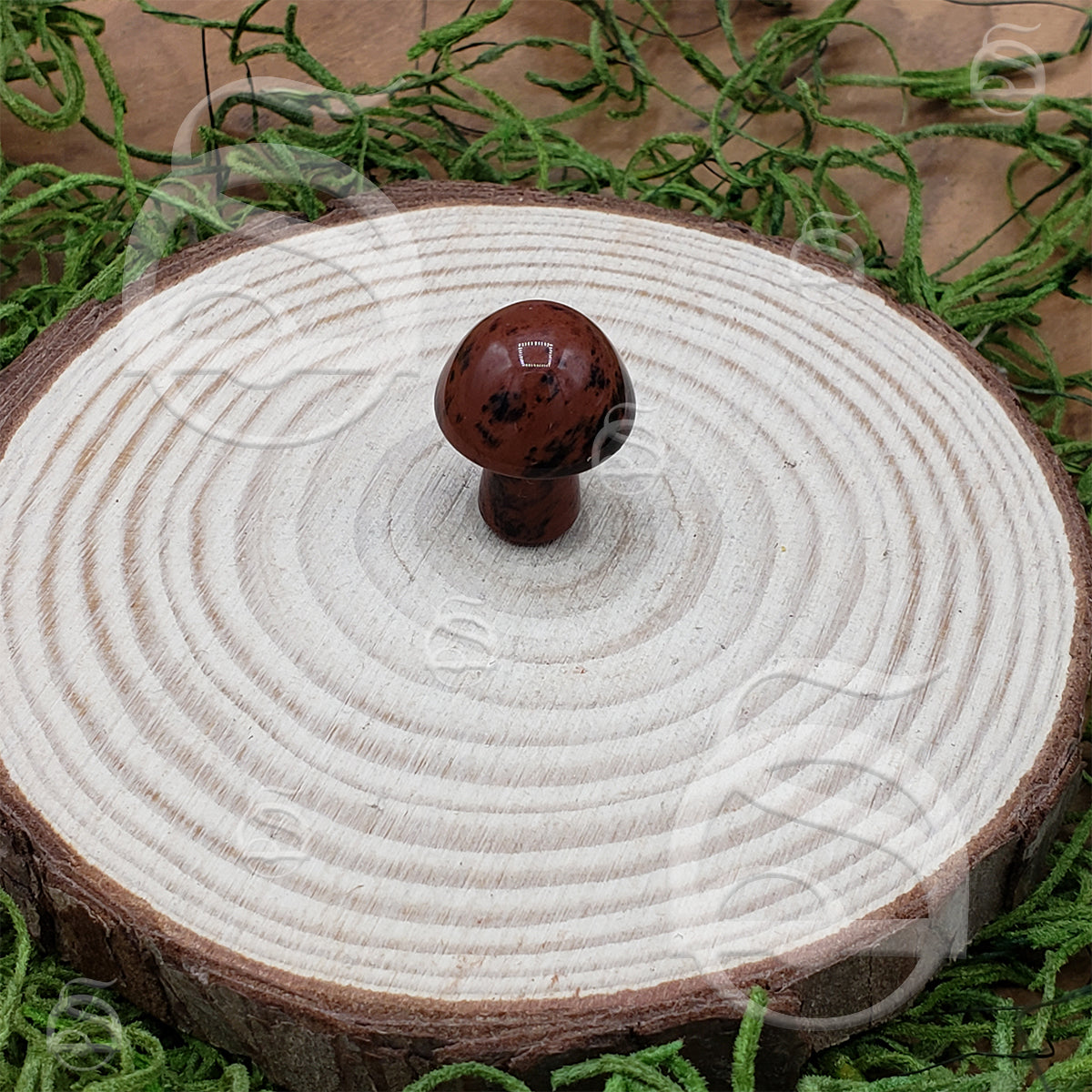 Stone Mushroom - Mahogany Obsidian