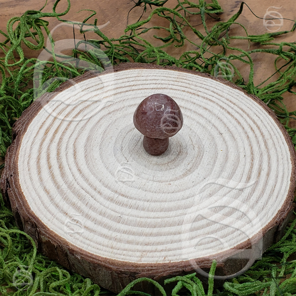 Stone Mushroom - Red Aventurine
