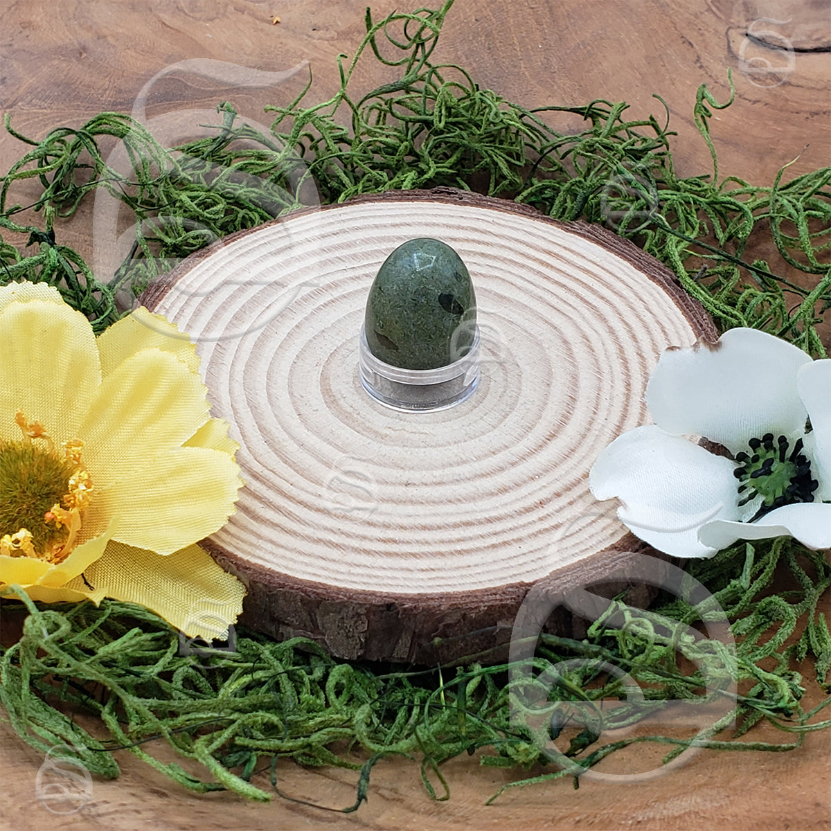 Stone Mini Egg - Serpentine