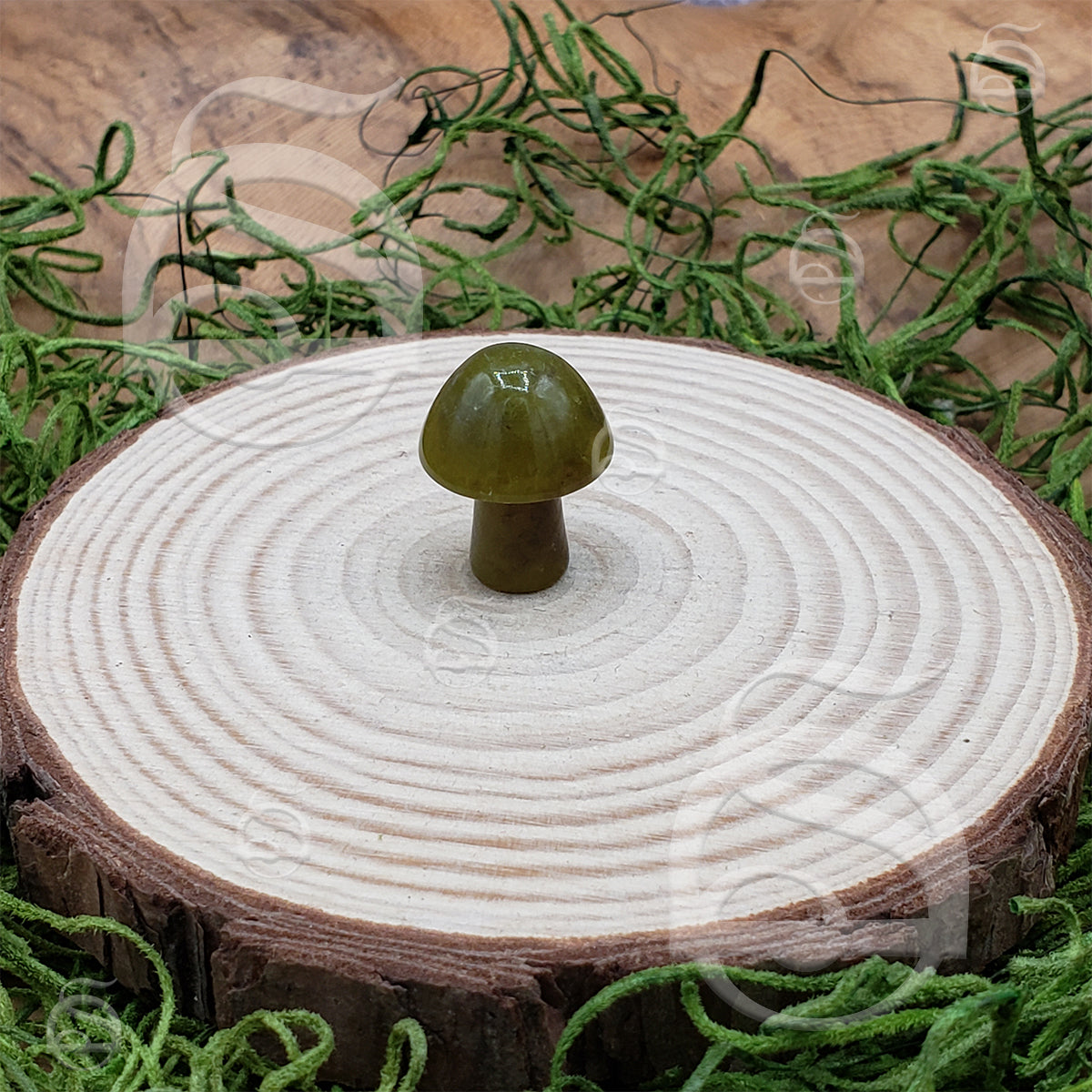 Stone Mushroom - Serpentine