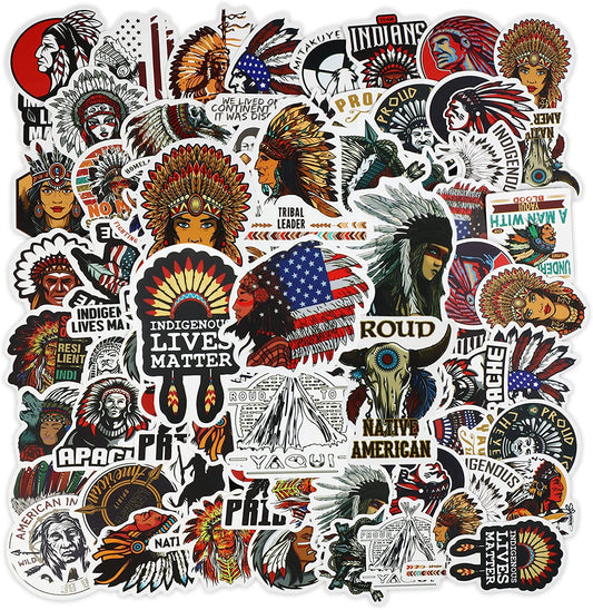Native American Sticker Set