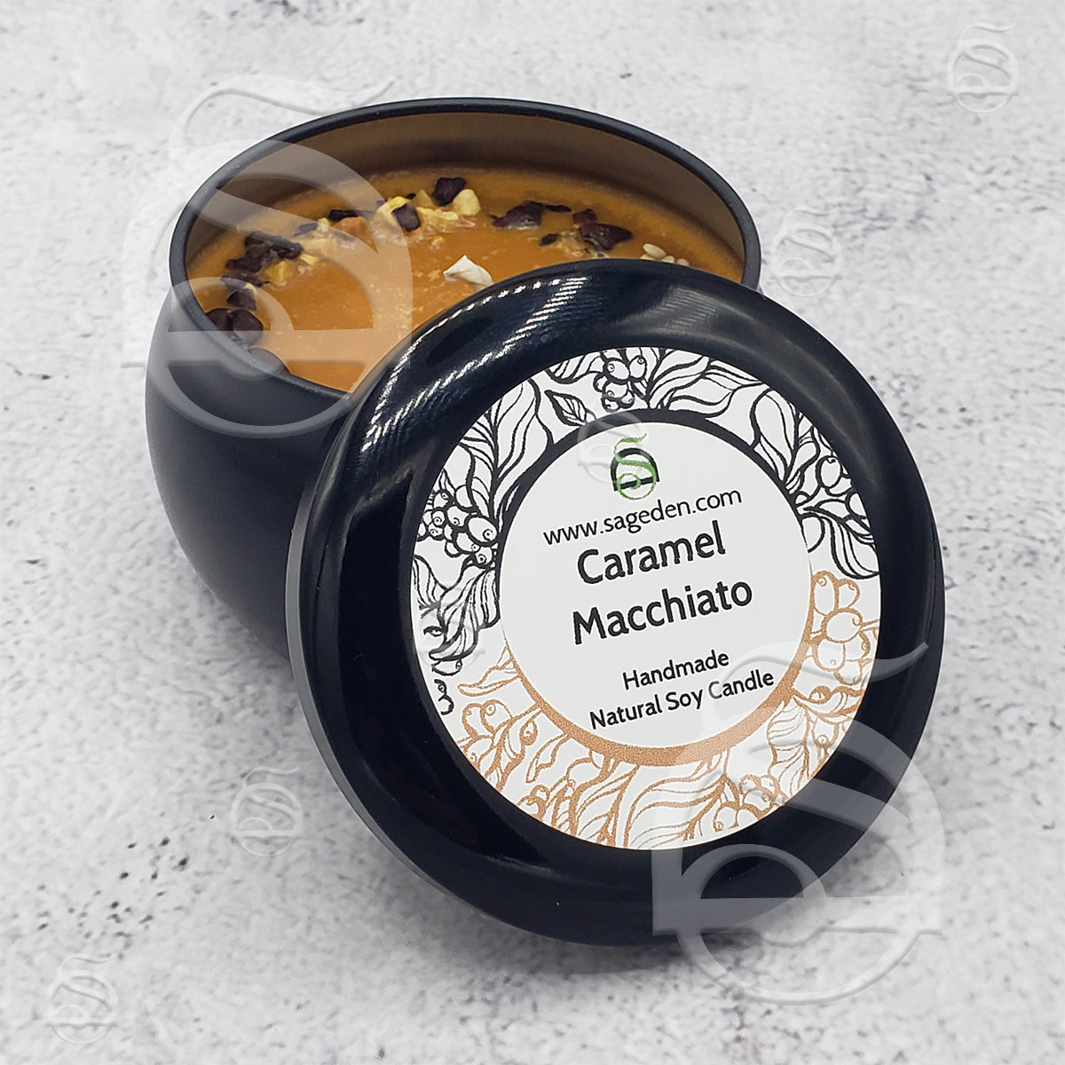 Caramel Macchiato Candle & Wax Melt (Sage Den Product)