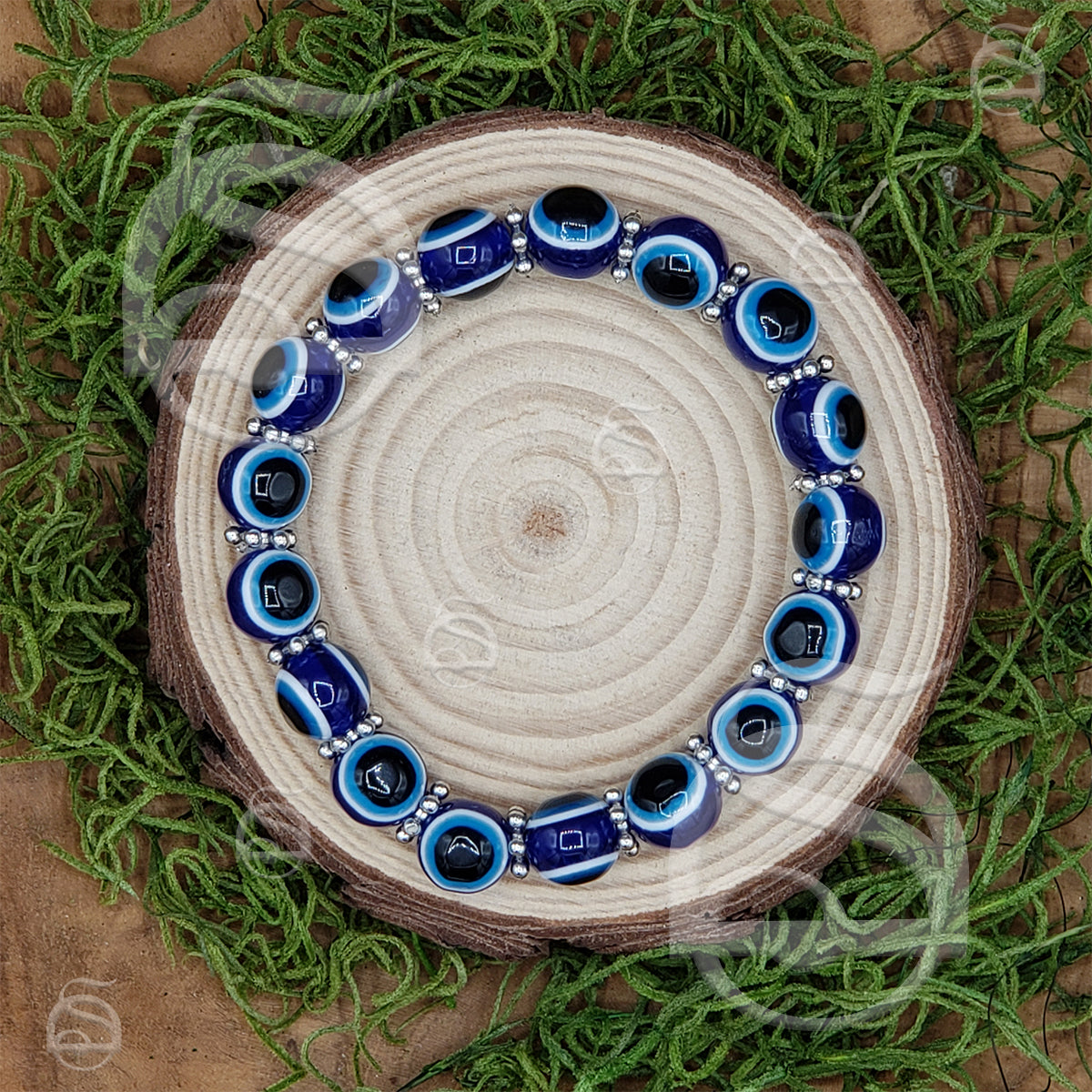 Evil Eye Bead Bracelet