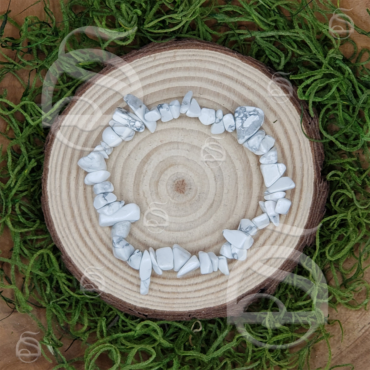 Magnesite Chip Bracelet