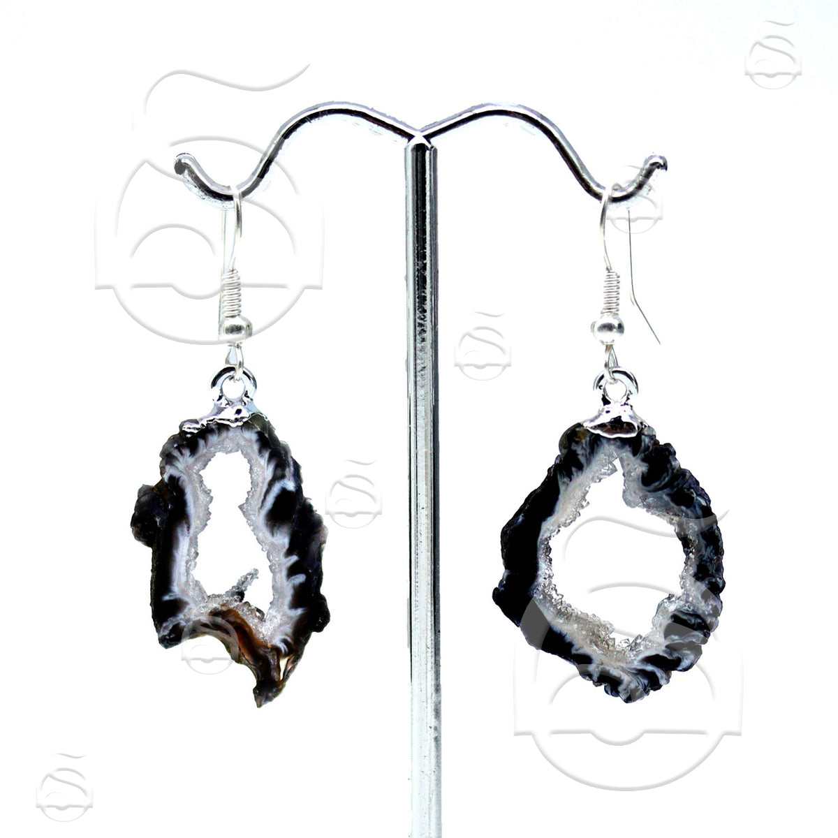 Oco Geode Slice Earrings