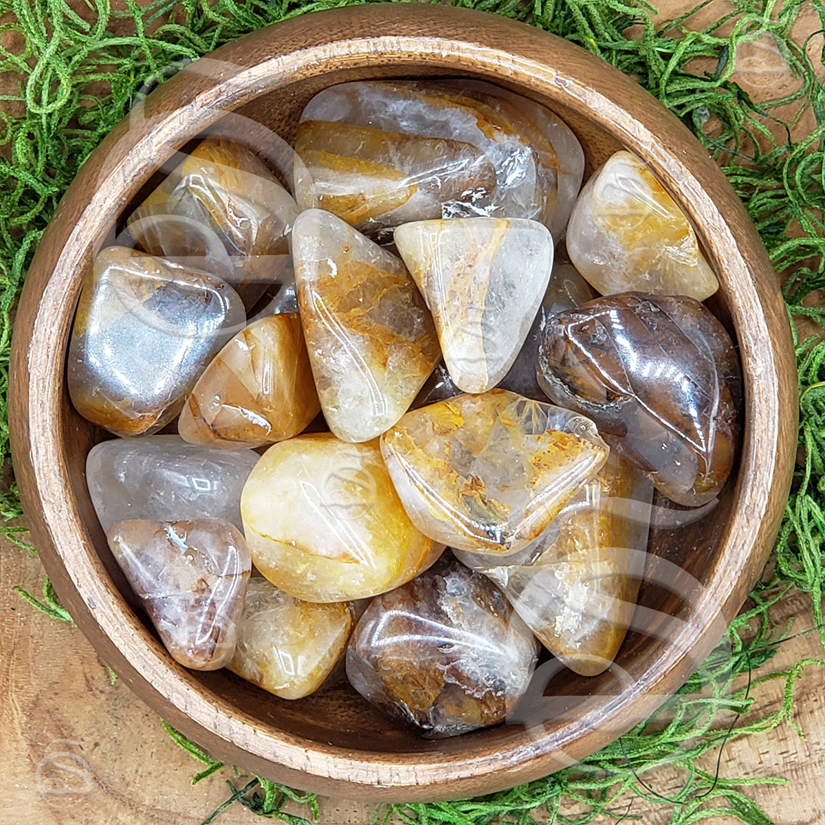 Golden Quartz - Polished