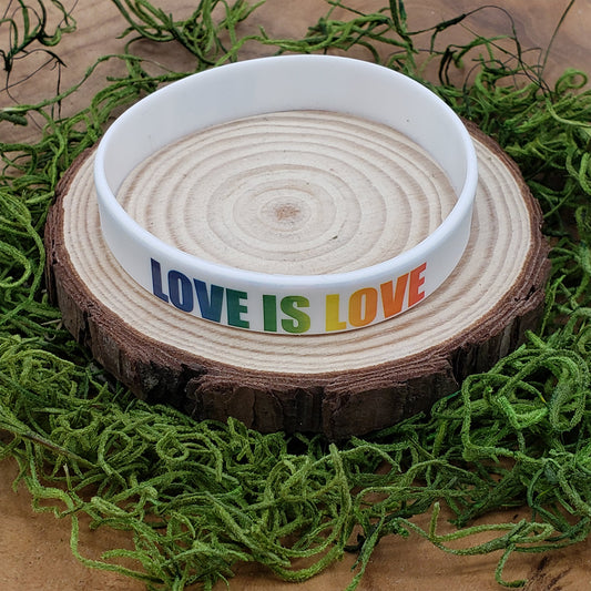 Pride - Love is Love Silicone Bracelet