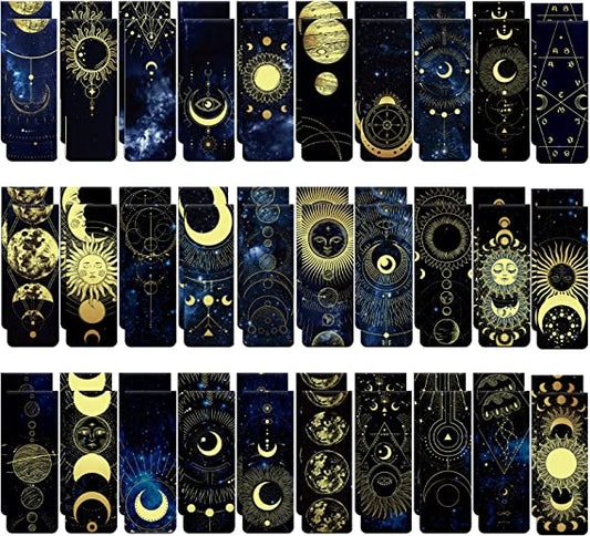 Starry Night Magnetic Bookmarks
