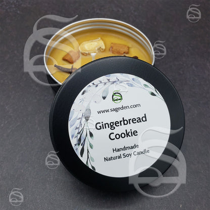 Gingerbread Cookie Candle & Wax Melt (Sage Den Product)