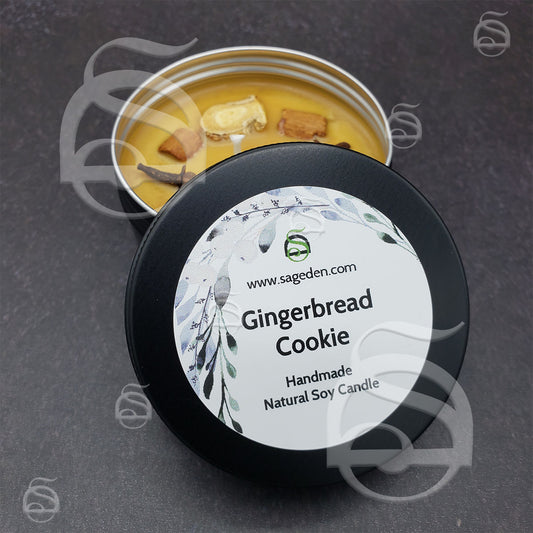 Gingerbread Cookie Candle (Sage Den Product)
