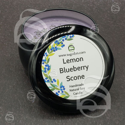 Lemon Blueberry Scone Candle & Wax Melt (Sage Den Product)