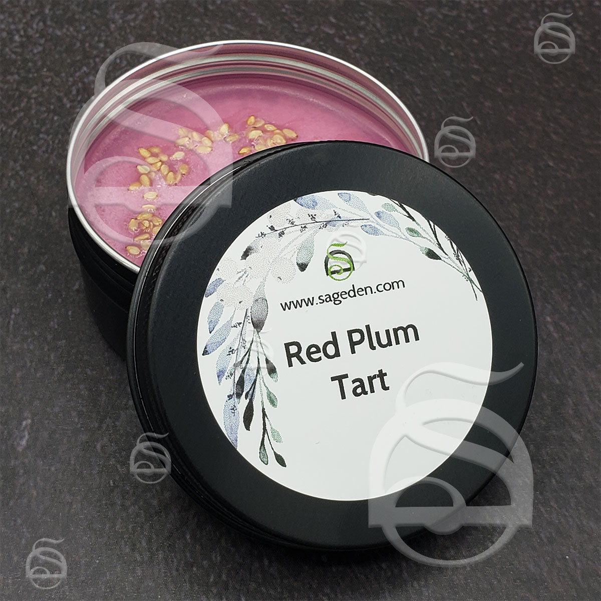 Red Plum Tart Candle *Seasonal* (Sage Den Product)