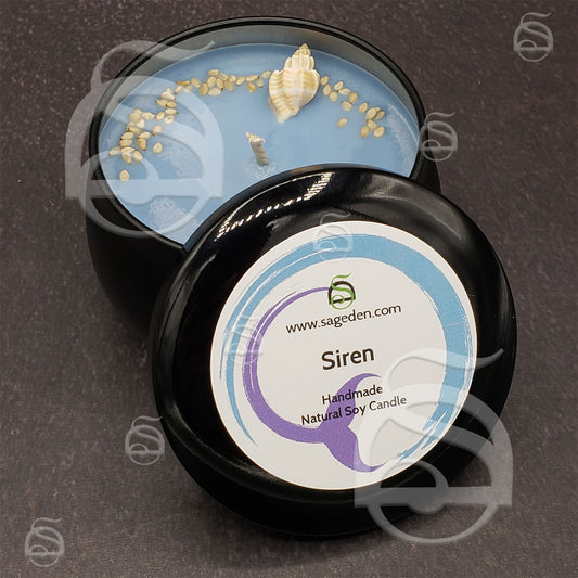 Siren Candle & Wax Melt (Sage Den Product)