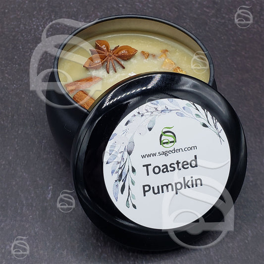 Toasted Pumpkin Candle & Wax Melt (Sage Den Product)
