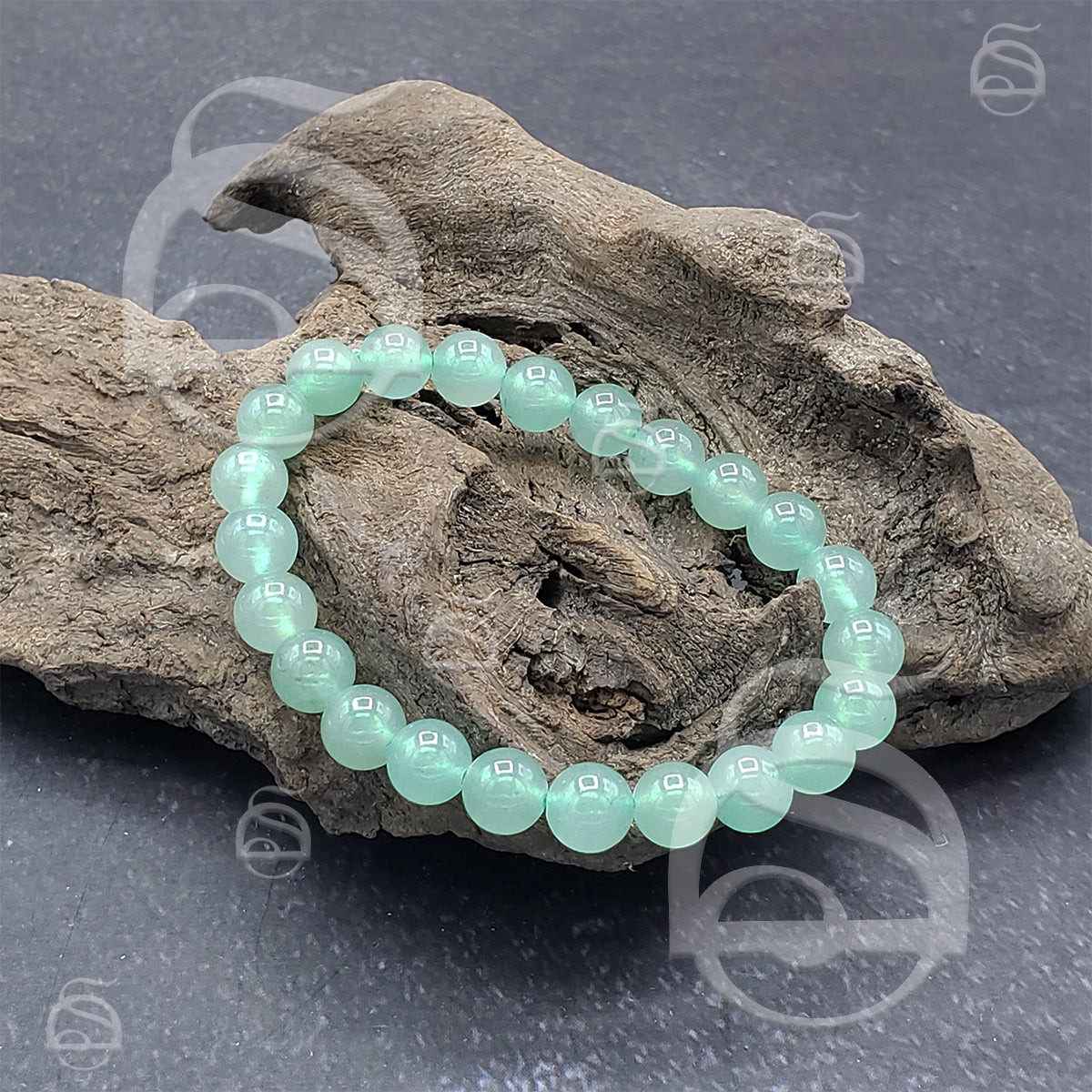 Aventurine, Green Bead Bracelet