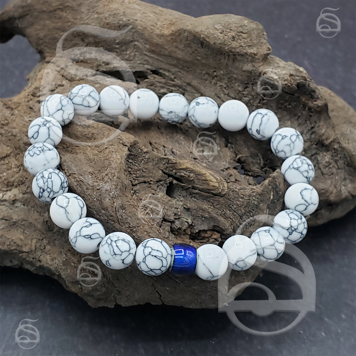 Mood Jewelry Bracelet with Howlite