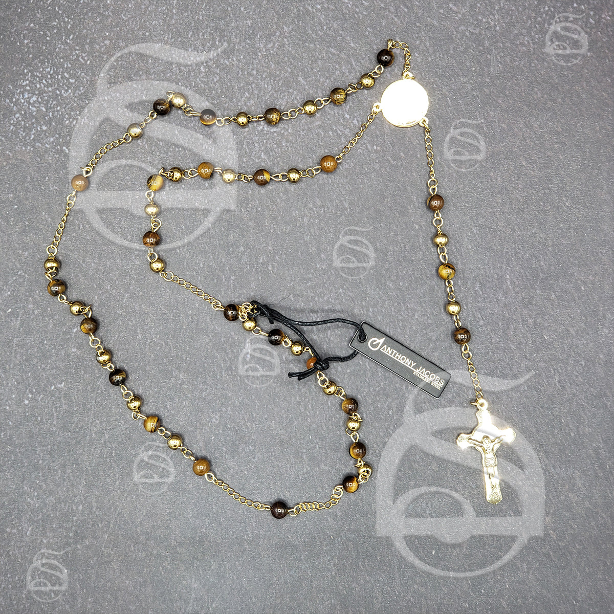 Golden Tigereye Rosary