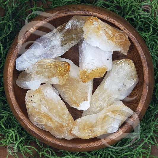 Citrine Points - Raw