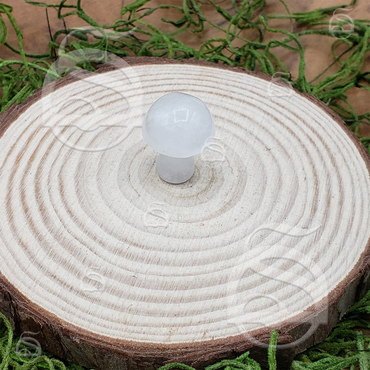 Stone Mushroom - Clear Quartz