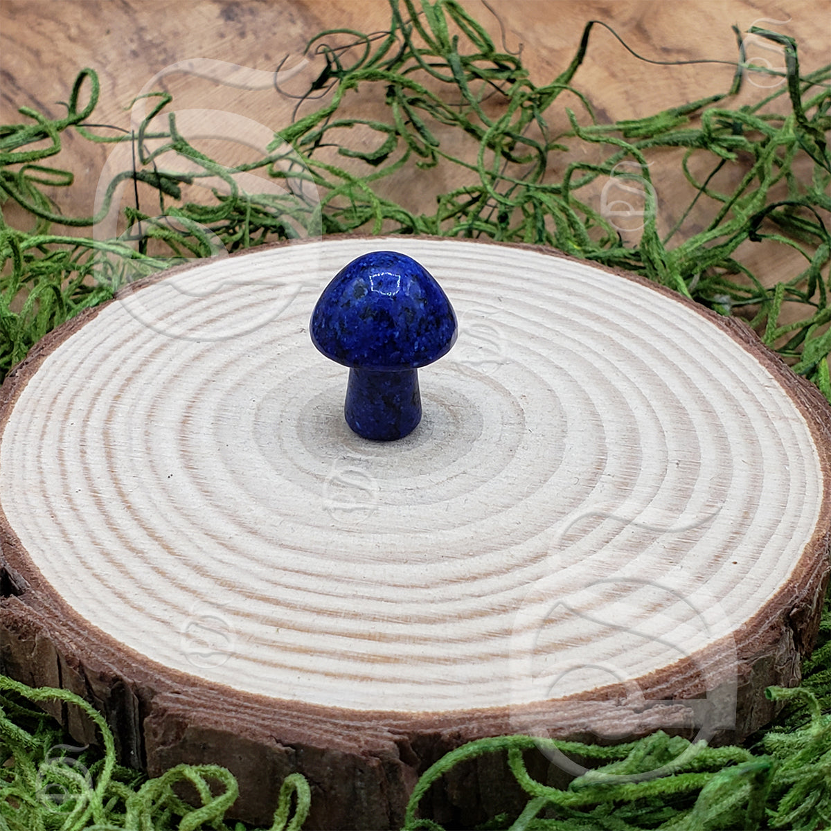 Stone Mushroom - Lapis Lazuli