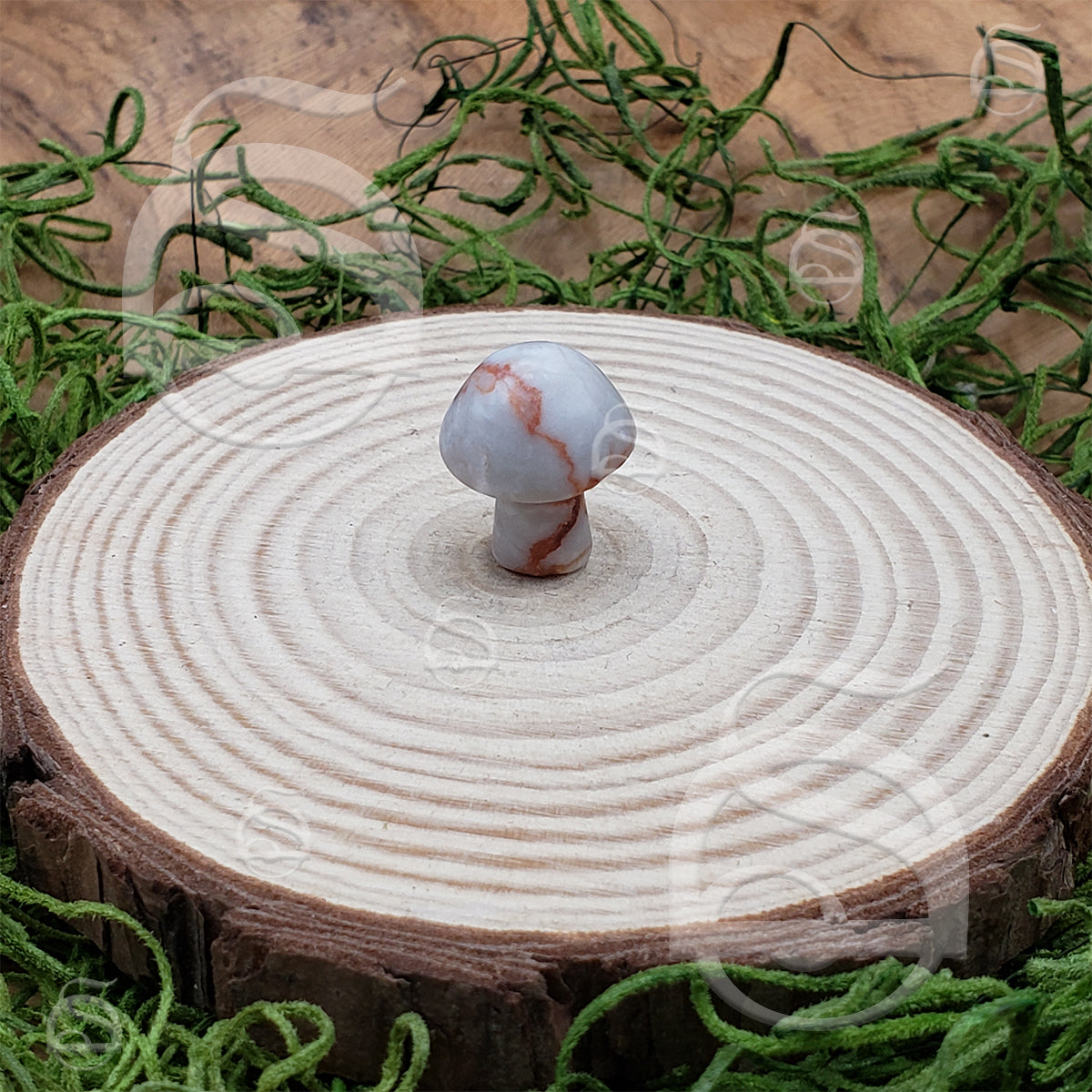 Stone Mushroom - Marble