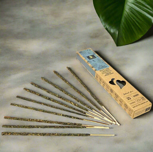 White Sage, Lavender & Eucalyptus - All Natural Incense Sticks