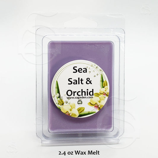 Sea Salt and Orchid Wax Melt (Sage Den Product)