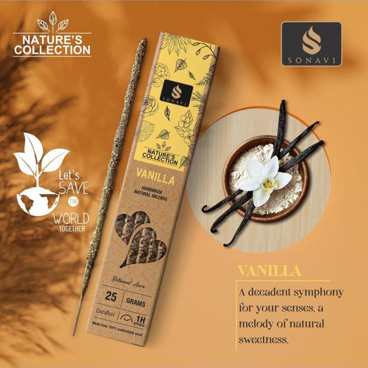 Vanilla - All Natural Incense Sticks