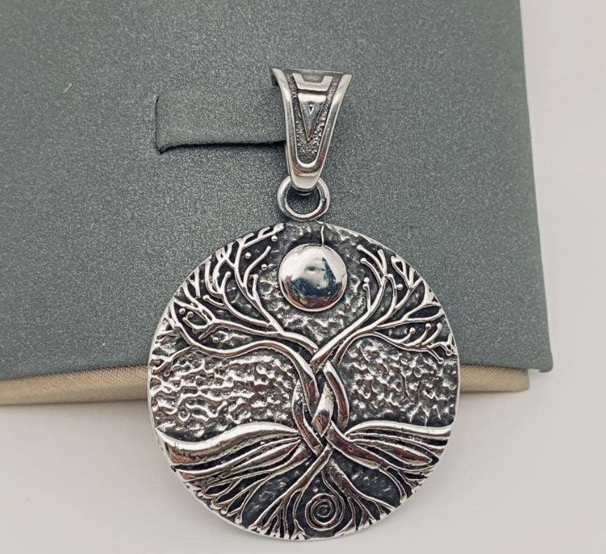 Tree of Life Pendant (Stainless Steel)