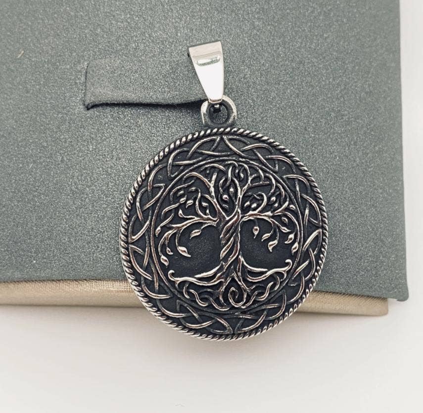 Yggdrasil Viking Pendant (Stainless Steel)