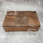 Carved Wooden Box - Celtic Cross