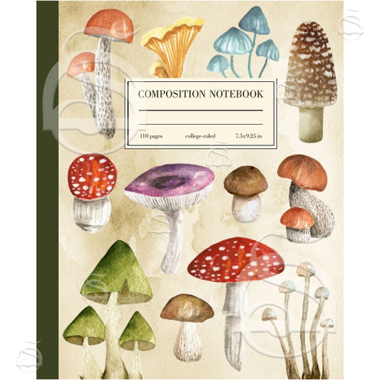 Notebook - Mushroom (Paperback)