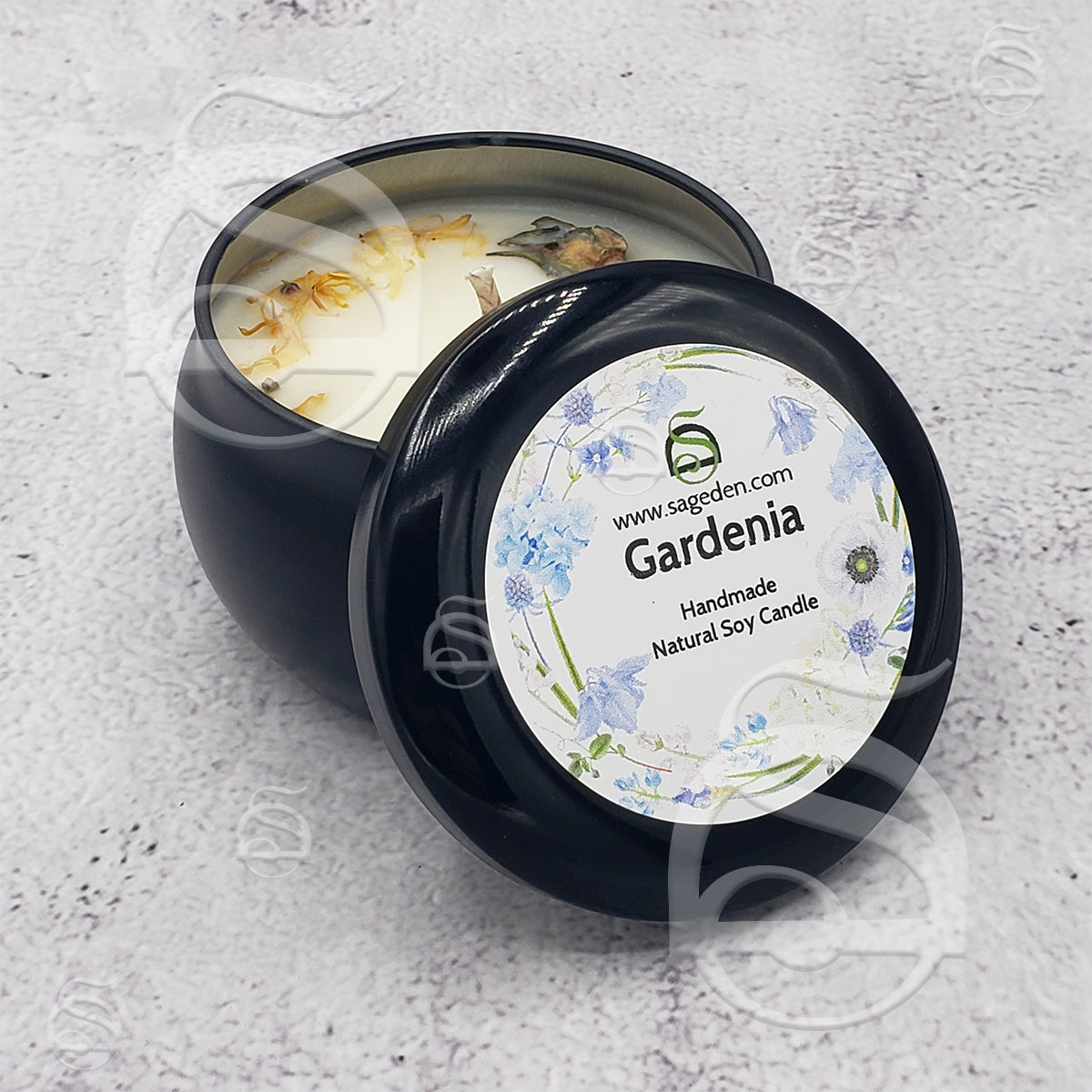 Gardenia Candle & Wax Melt (Sage Den Product)