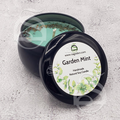 Garden Mint Candle & Wax Melt (Sage Den Product)