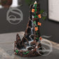 Floral Tower Ceramic Backflow Cone - Incense Burner