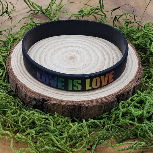 Pride - Love is Love Silicone Bracelet