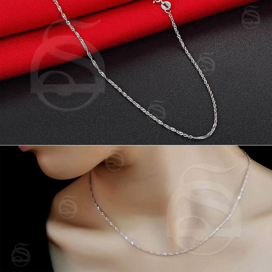 Necklace Chain with Clasp (Various Styles)