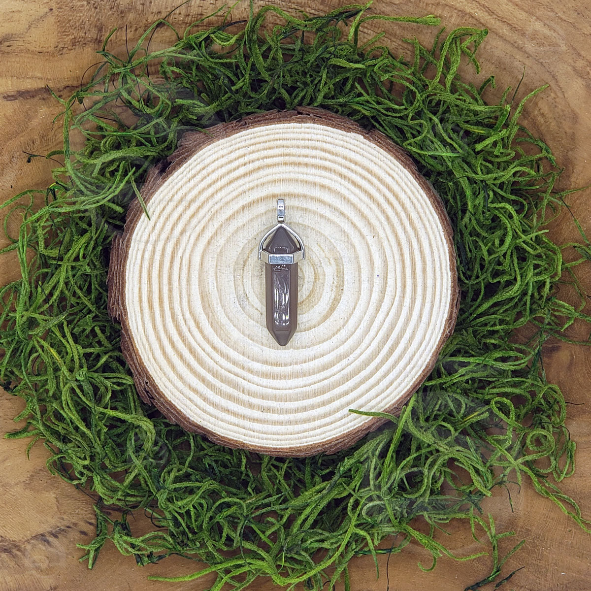 Stone Power Point Pendant